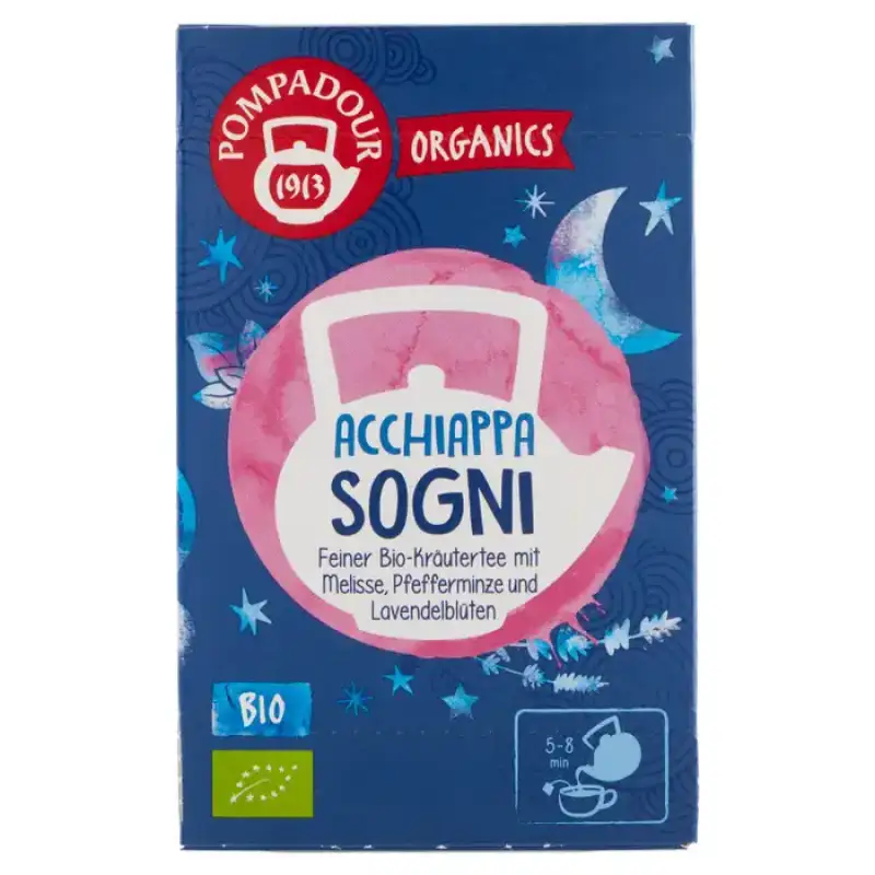 Pompadour Tisana Organics Acchiappa Sogni Bio 15 x 1,7 g Bax 6 buc.
